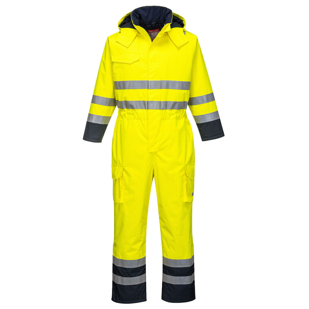 S775 - Bizflame Rain Hi-Vis Multi Coverall