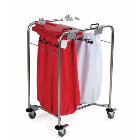 LS0132 Medi Cart Laundry Trolley Two Bag