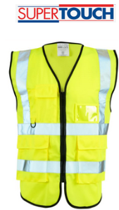 25341 Supertouch Yellow  Executive Vests,