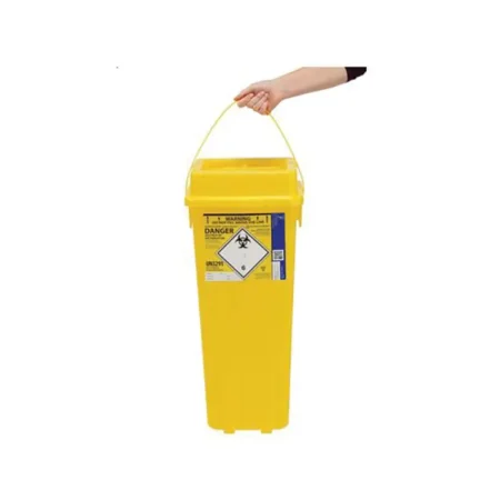 DNDD540YL - Sharpsguard Sharps Bin Yellow Lid 32 Litre