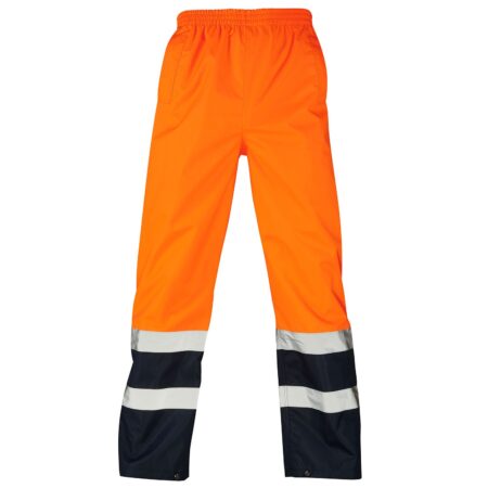 Supertouch  Hi Vis Orange 2 Tone Overtrousers 401891