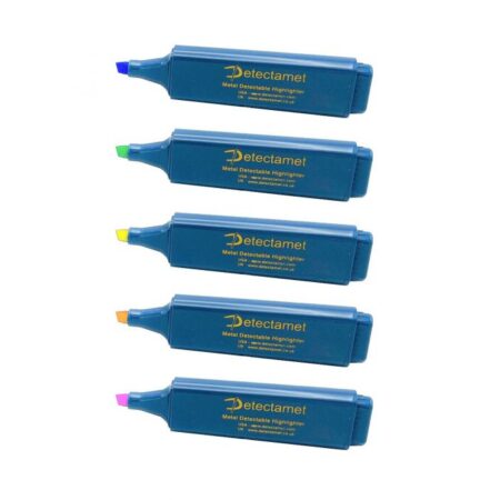 Metal Detectable Highlighters (Pack of 5)