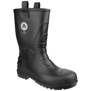 FS90 BLACK PVC RIGGER BOOT