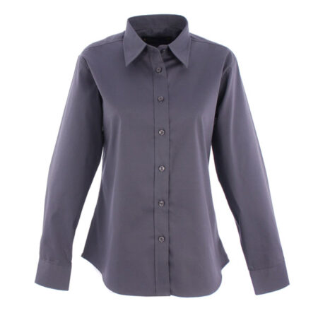 UC703 Ladies Pinpoint Oxford Full Sleeve Shirt - Image 3