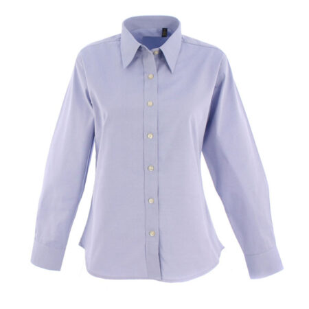 UC703 Ladies Pinpoint Oxford Full Sleeve Shirt - Image 4