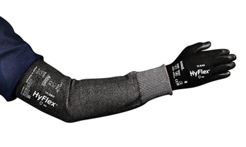 Ansell Hyflex 11-280 Sleeve Wide Black Cut D Sleeve (12", 16", 18")