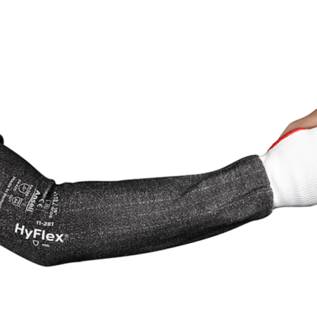 Ansell Hyflex 11-281 Wide Black/white Cut D Sleeve (12", 16", 18")
