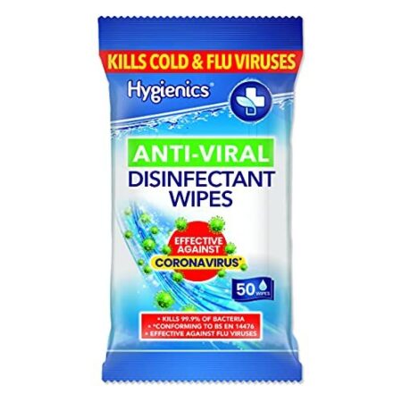 HYGIENICS ANTI-VIRAL WIPES