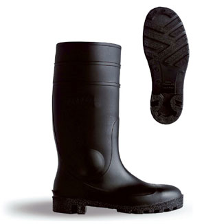 BBSSB - PVC SAFETY BOOT S5 BLACK