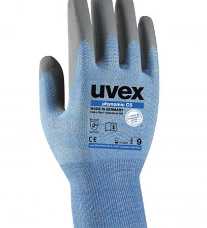 Uvex Phynomic C5 Glove Blue £13/pair sold in packs of 10