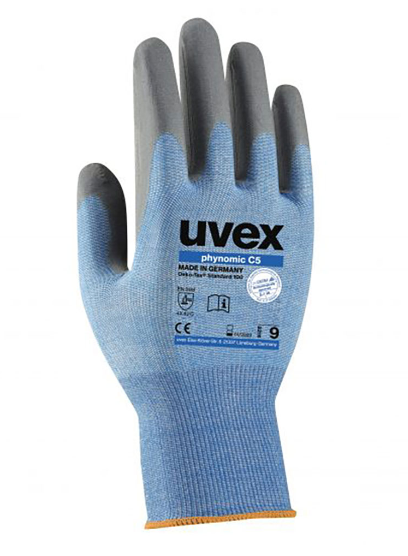 Uvex Phynomic C5 Glove Blue £13/pair sold in packs of 10
