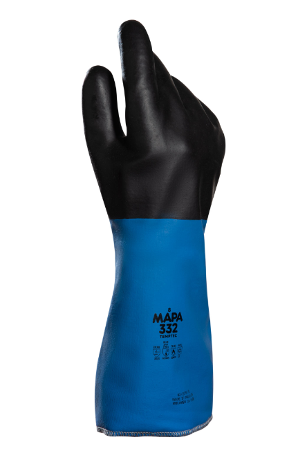 Temp-tec 332 Gauntlet Black/blue