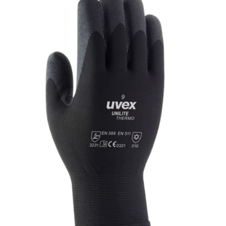 Uvex Unilite Thermo Glove Black