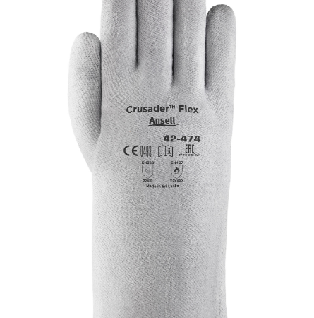 Ansell Crusader Flex 42-474 Glove Grey