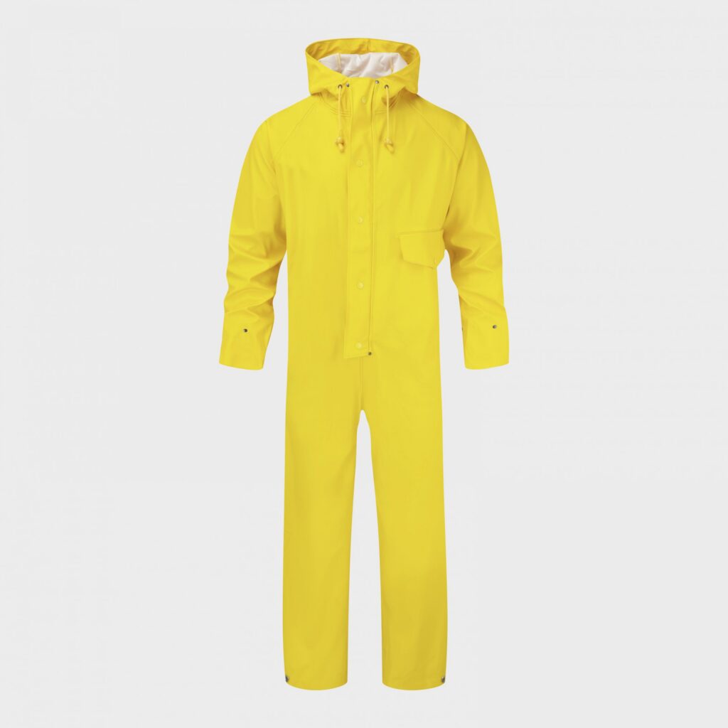 320 Flex Coverall Yellow & Navy