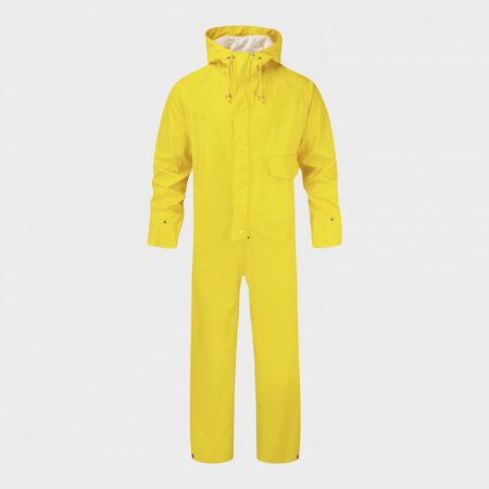 320 Flex Coverall Yellow & Navy - Image 2