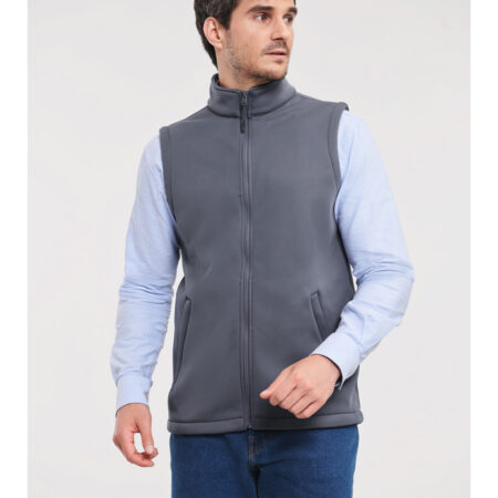 R141M/ 0R041M0- Russell Athletic Men's Softshell Gilet