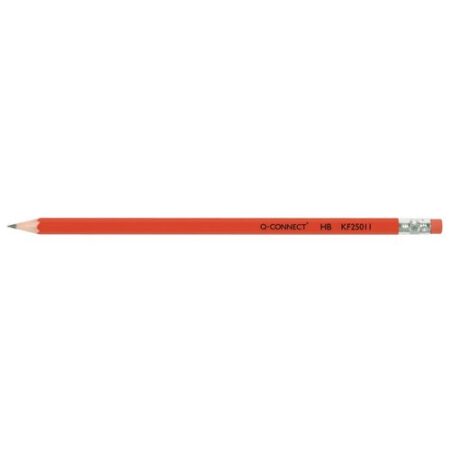 KF25011 - Q-Connect HB Rubber Tipped Office Pencil (Pack of 12)