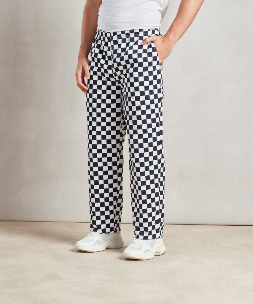 PR553 - Essential pull-on chef's trousers, elasticated waist