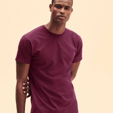 61044 - Fruit of The Loom Super premium T Weight: 205g/m² (190g/m² White) Cotton