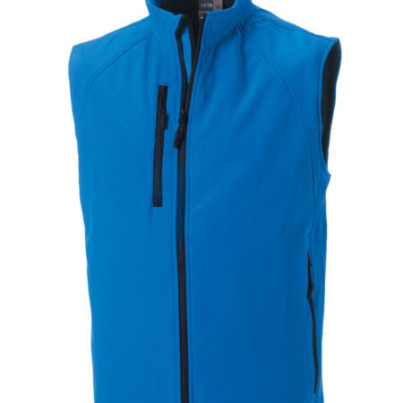 R141M/ 0R041M0- Russell Athletic Men's Softshell Gilet - Image 2