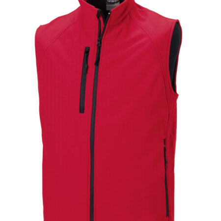 R141M/ 0R041M0- Russell Athletic Men's Softshell Gilet - Image 3