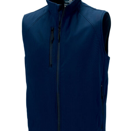 R141M/ 0R041M0- Russell Athletic Men's Softshell Gilet - Image 4