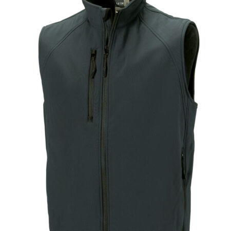 R141M/ 0R041M0- Russell Athletic Men's Softshell Gilet - Image 5