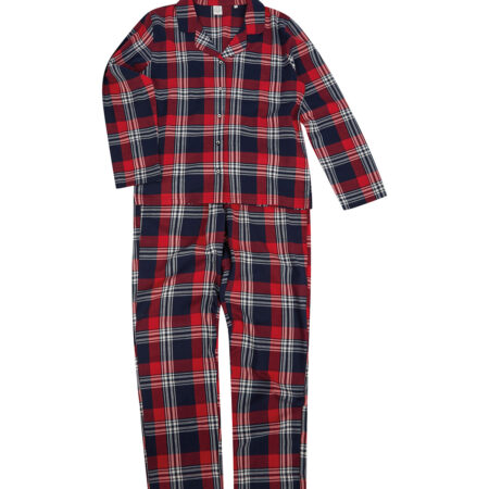 SK074 - Women's Tartan Lounge Set - Image 2