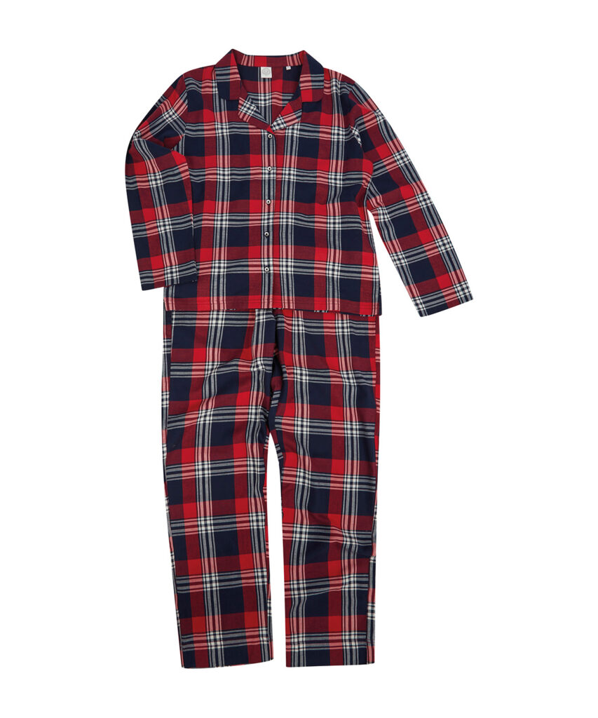 SK074 - Women's Tartan Lounge Set