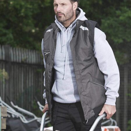 229 TUFFSTUFF PRO WORK BODYWARMER Windproof, reflective, snug, hard-wearing