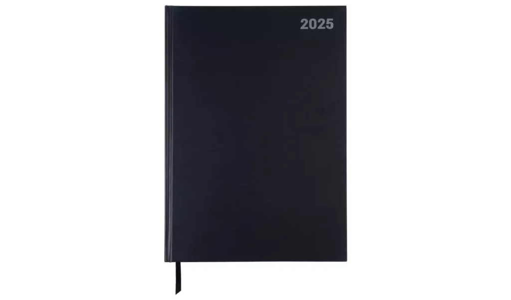 A4 Desk Diary Day Per Page 2025