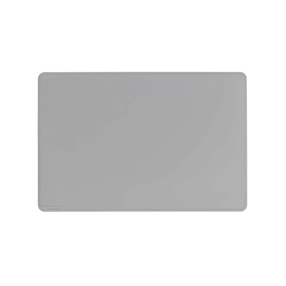 Durable Desk Mat Contoured Edge 530 x 400mm Grey 710210