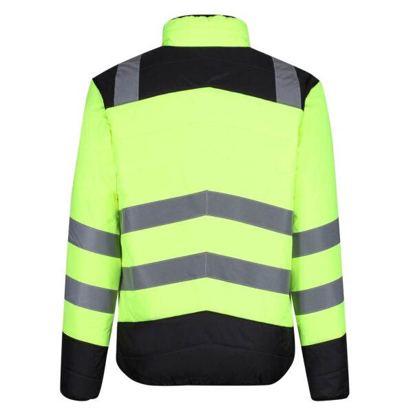 TRA483 - Regatta Pro hi-vis thermal Baffle  jacket, toasty,  Thermo-guard 140gsm insulation
