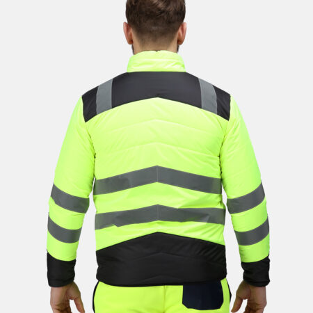 TRA483 - Regatta Pro hi-vis thermal Baffle  jacket, toasty,  Thermo-guard 140gsm insulation - Image 3