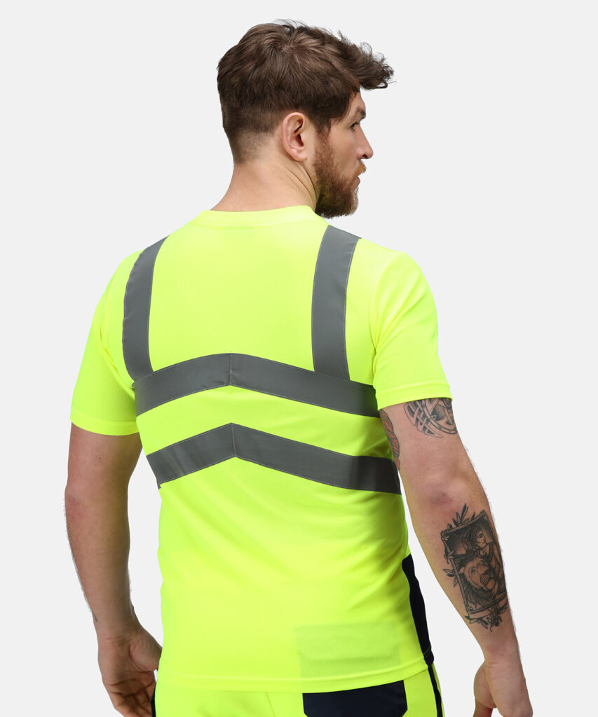 TRS194 - Regatta Pro Hi Vis Tee, offers great moisture-wicking performance to keep you fresh