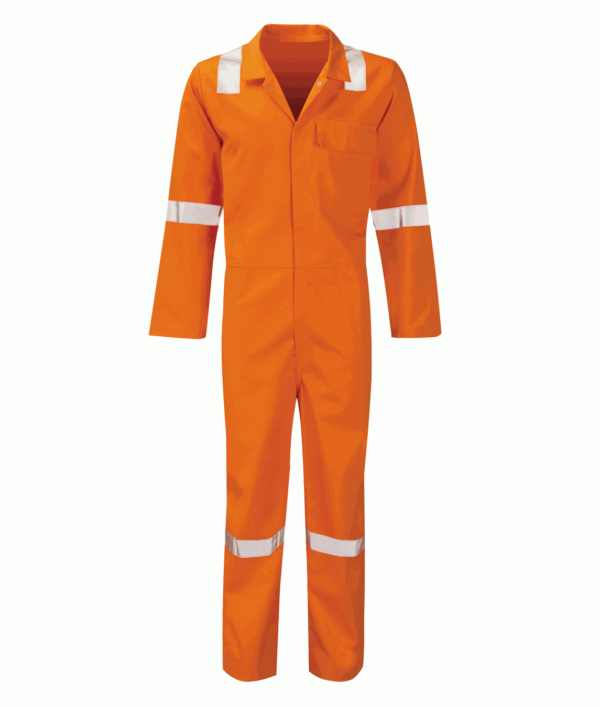 PICO FR COTTON COVERALL WITH NORDIC TAPE,EN ISO 11612: 2008 (A1, B1, C1) , EN ISO 11611: 2007 (CLASS 1 A1)