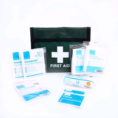 30ACOPT - BLUE DOT™ HSE TRAVEL KIT IN VELCRO POUCH One Person - Image 2