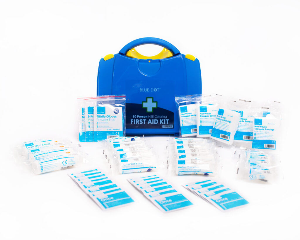90813 - HSE CATERING COMPLIANT FIRST AID KIT – IN THE VIOLA