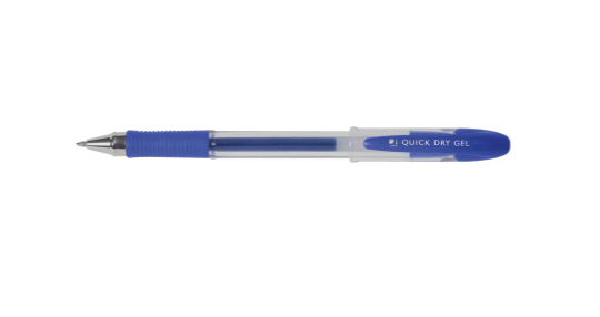 Q-Connect Quick Dry Gel Pen Medium (Pack of 12) - Image 2
