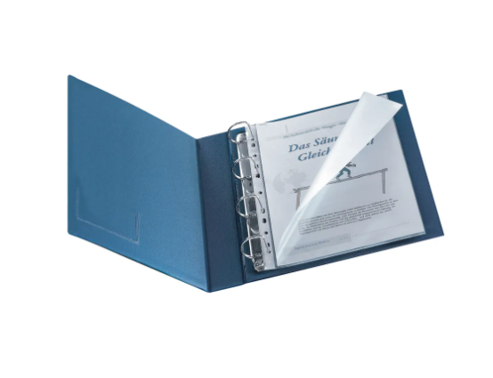 Punched Pocket Polypropylene Top and Left Side Opening A4 (Pack of 25)