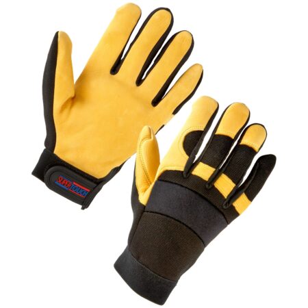 24344 - Leather Mechanic Gloves