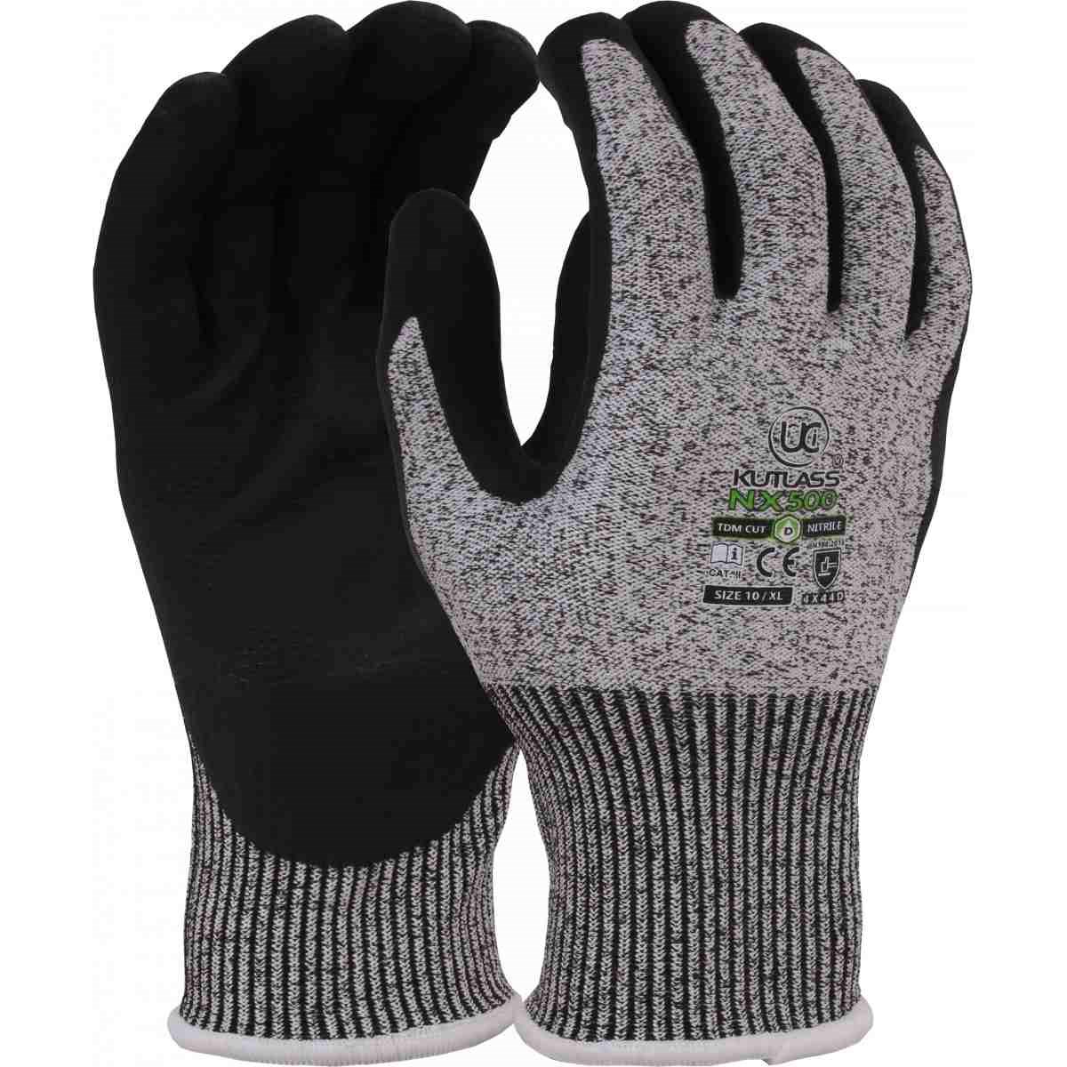 KUTLASSĀ® NX-500 - PREMIUM ISO CUT D NITRILE FOAM
