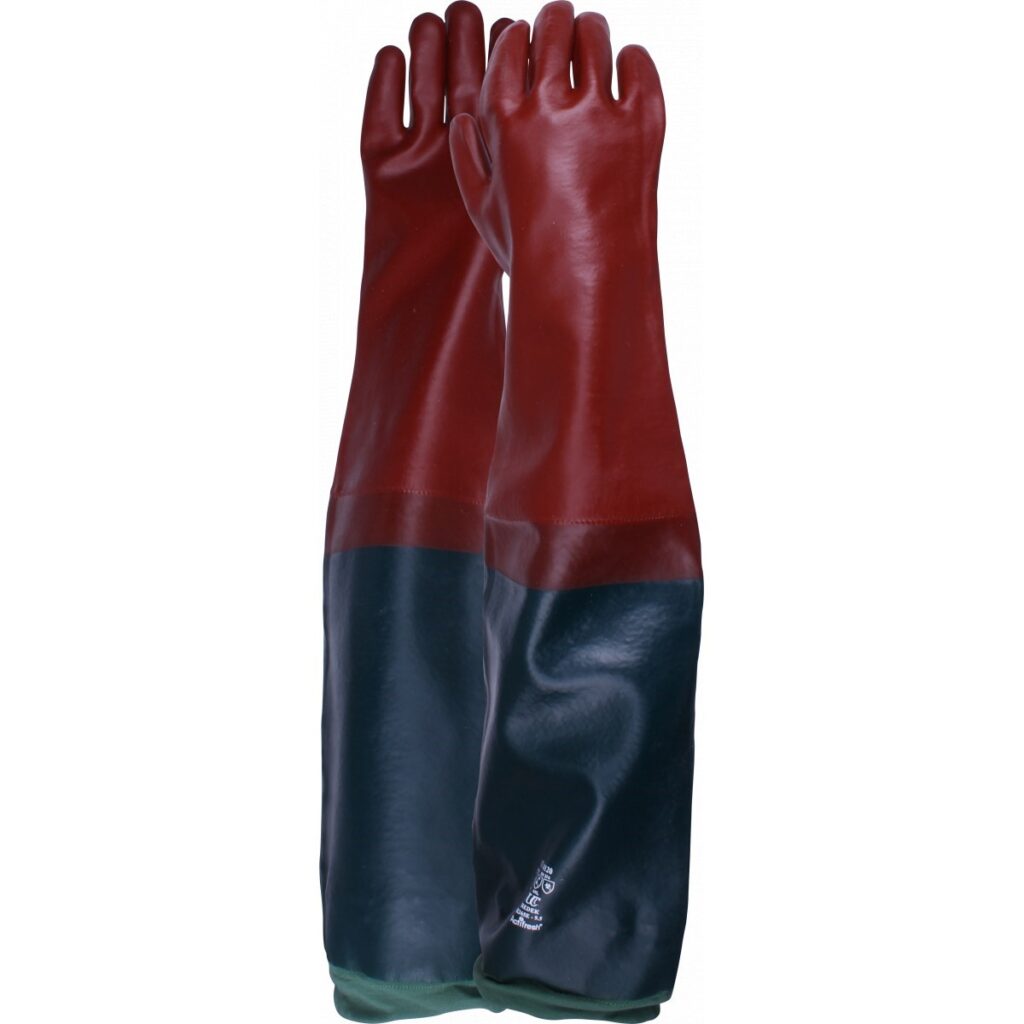 RR265E 26" PVC Chemical Resistant Gauntlet – 65cm Extended Length