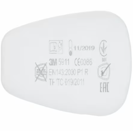 3M™ Particulate Filter, P1 R, 5911