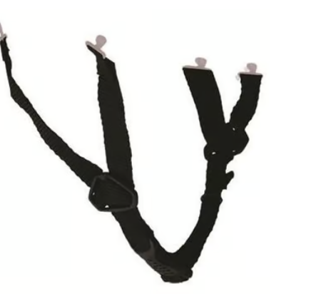 Centurion Secure Plus 4point Polyester Black Chin strap