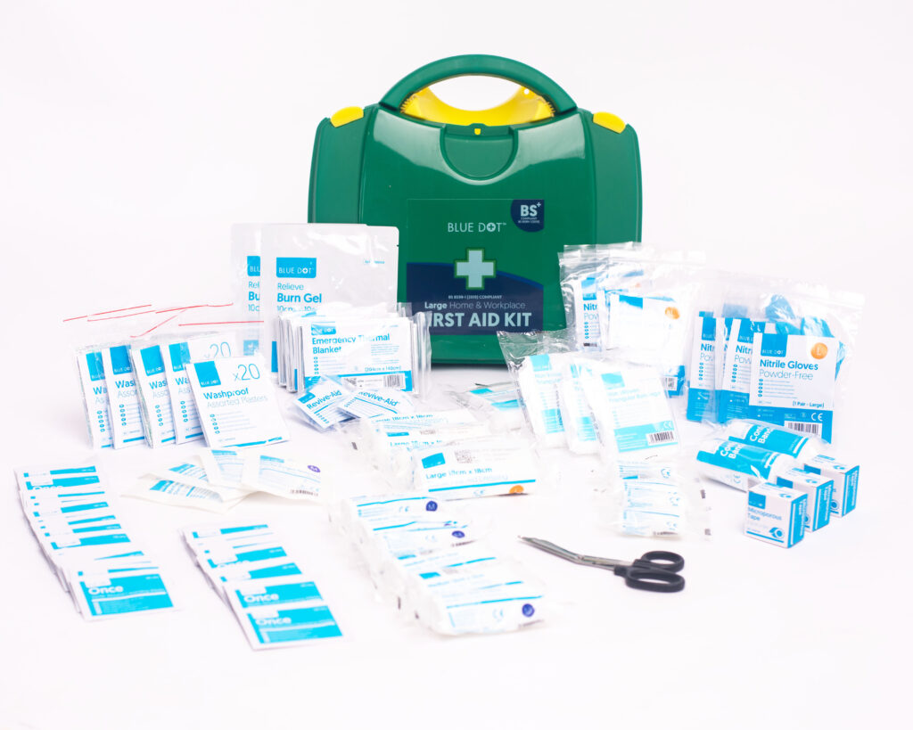 HOME AND WORKPLACE FIRST AID KITS - BS 8599-1:2019 COMPLIANT