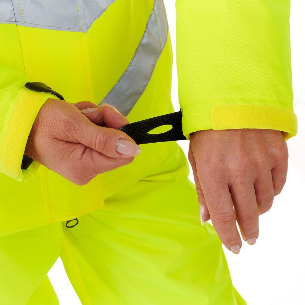 Kamela - Supertouch Ladies Hi Vis Padded Jacket Yellow
