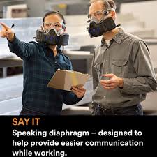 3M™ Secure Click™ Reusable Half Mask Respirator HF-800 Series - Image 2