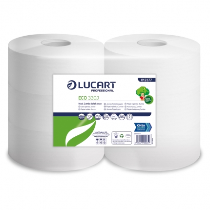 Jumbo Toilet Roll (60mm) 300m – 6 Pack